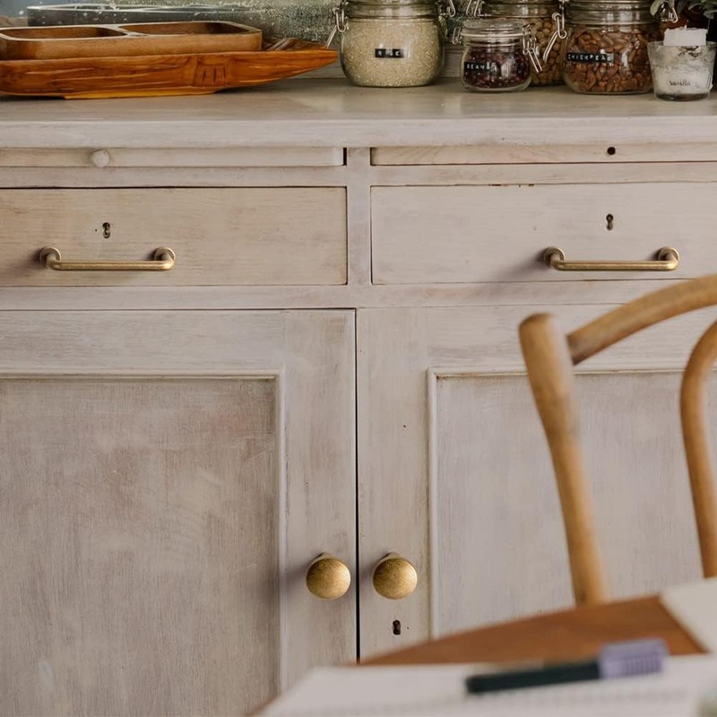 SYZOW Vintage Drawer Pulls,6 Pack 96mm Kitchen Cabinet Handles Antique