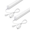 LELEJU LED Shop Light 2FT, 1100lm, 6000K, 10W, Under Cabinet