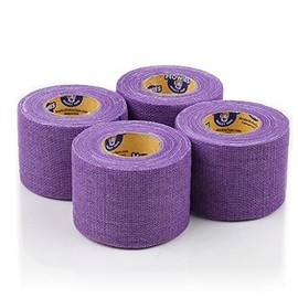 Howies Hockey Tape - Pro and Stretch Grip Hockey Tape (4 Pack) Coband Cohesive Wrap… (Purple Pro)