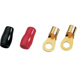 Sinuslive RKS Ring Terminals 8 mm Hole, red, black