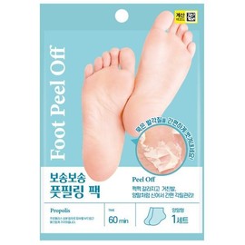 Soft and Smooth Foot Peeling Pack 10+1 (Total 11 Packs) / 보송보송 발각질 제거 풋필링 팩 10+1 (총 11개)