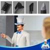 MR.SIGA Grout Cleaner Brush Set, Detail Cleaning Brush Set for