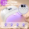 LadyMisty UV Nail Lamp - Fast Drying, UV Light for