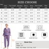 BOSECETA Fluffy Pajamas Set for Women Soft Comfy Fleece Pjs