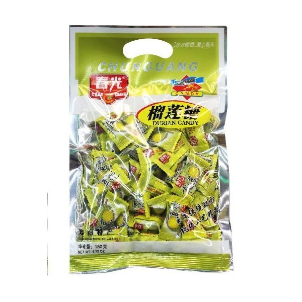 Durian Candy - 6.34 oz / 180 g - Product of China - PACK OF 4