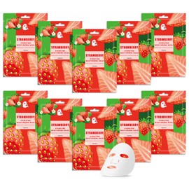 10 Pack Variety Facial Sheet Masks Skin Care Set, Hydrating Bulk Sheet Face Masks Skincare Gifts Set for Women Men, Long Lasting Moisturizing Face Mask for All Skin Type（A1)