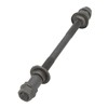 POENVFPO Bicycle Hollow Shaft 190 mm Rear Solid Hubs Axles