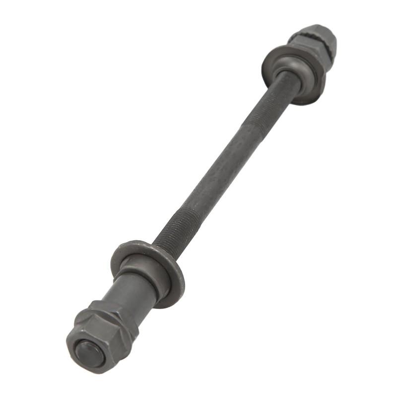 POENVFPO Bicycle Hollow Shaft 190 mm Rear Solid Hubs Axles