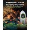 Accurate Ear Thermometer, Pre-warmed Probe, Adjustable Comfort-Fit Tip Design, Age