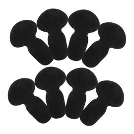 Baluue Women's Heel Sticker Tape 4 Pairs High Heel Inserts Friction Slip Soft Thickened Half-size Travel Friendly