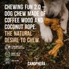 Canophera Dog CHEW Made of Coffee Wood and Coconut Rope