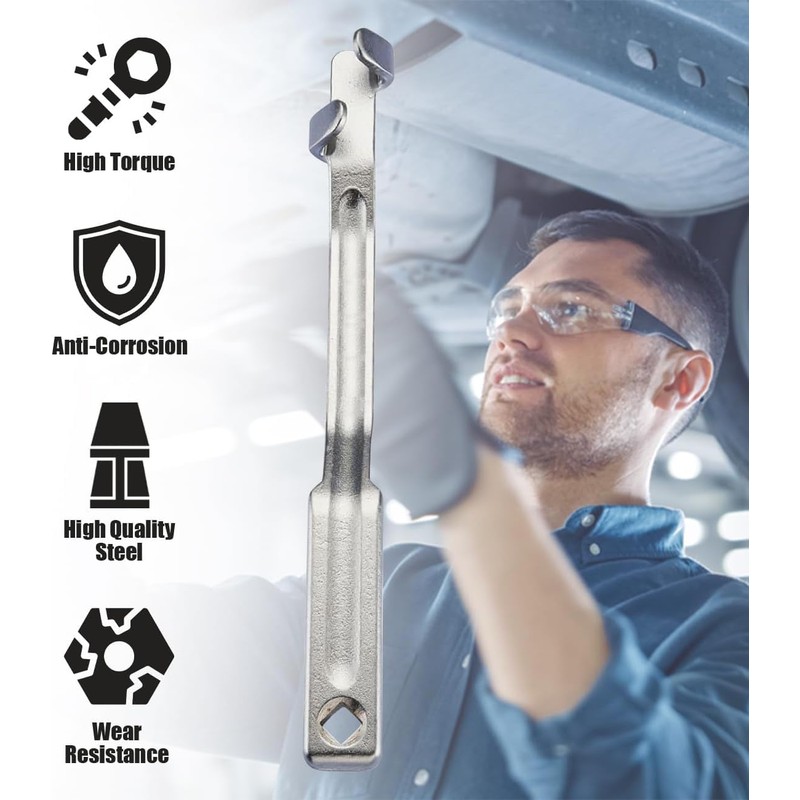 Wrench Extender Tool, 13.4 Inch Universal Wrench Extension Tool with