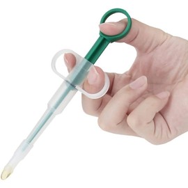 Green Pill Guns for Dogs and Cat, Pet Piller Guns Dog Pill Shooters Cat Tablet Soft Tip Syringes Pet Medicals Feeding Dispenser Tool for Dog Small Animals Nursing Supplies