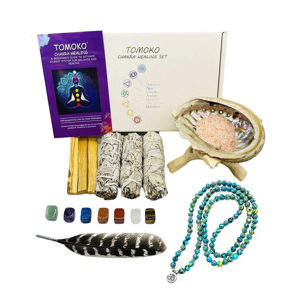 White Sage Chakra Healing Kit - 3 White Sage, 3