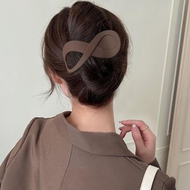 4Pcs French Concord Flat Hair Clips for Women 3.4 Inch hair Claw Clips for Thick Hair Duckbill Hair Clips Hair Clups