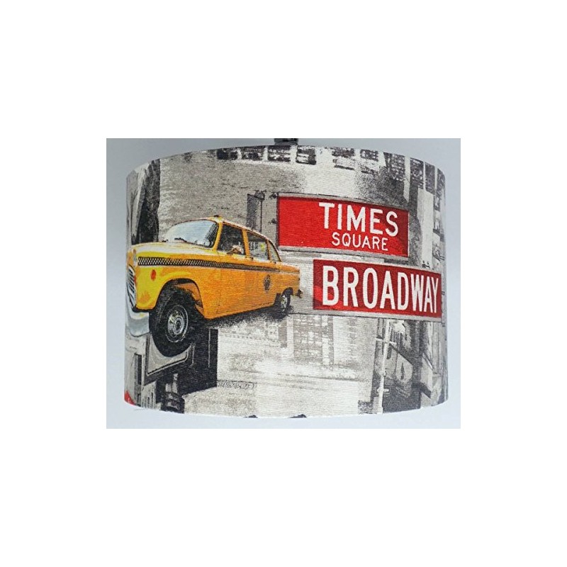 8" New York Yellow Taxi Manhattan Statue of Liberty Ceiling