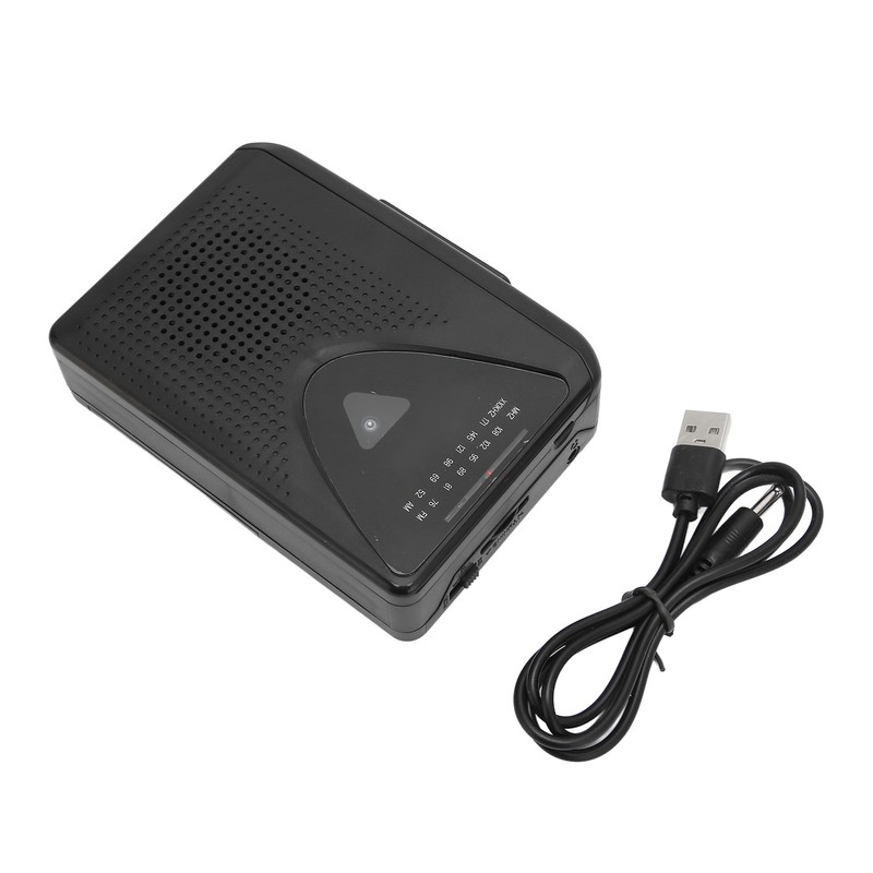 Cassette Player Retro Stereo 2 Charging Methods Portable Tape Player