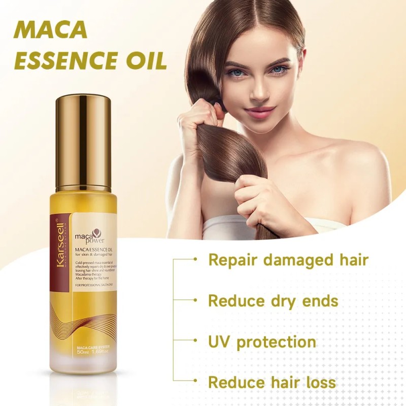 Karseell Aceite Tratamiento Para Cabello Seco Y Dañado 3en1