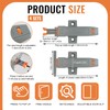 Push to Open Door Catches 4Pcs Hidden Cupboard Lock Non