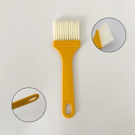 Plastic Basting Pastry Brush Spread Oil Butter Sauce Marinades for BBQ Grill Baking Kitchen Cooking, Baste Pastries Cakes Meat Sausages Desserts, Food Grade, Dishwasher safe,Barbecue Utensils