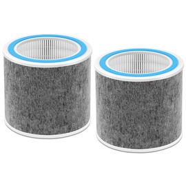 2 Pack True HEPA H13 Filter Replacement for Shark HP100 HP100C HP102 HP102C HP102PET HP102PETPR HP105 HP130 HP132 HC450 HC450C HC451 HC452 HC452C HC455 UA205 UA455 Air Purifier # HE1FKPET, HE1FKBAS