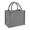 Westford Mill 6 Litre Jute Mini Gift Bag, Graphite Grey