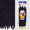 FreeTress Crochet Braids 3X Pre-Fluffed Poppin Twist 24" (3-pack, BURG)