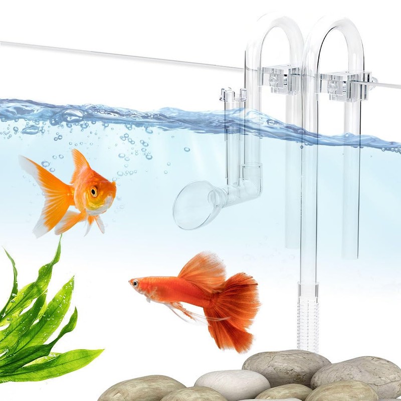 BDKMMS Aquatic Lily Pipe Kit, 12mm/16mm Aquarium Lily Pipe Jet