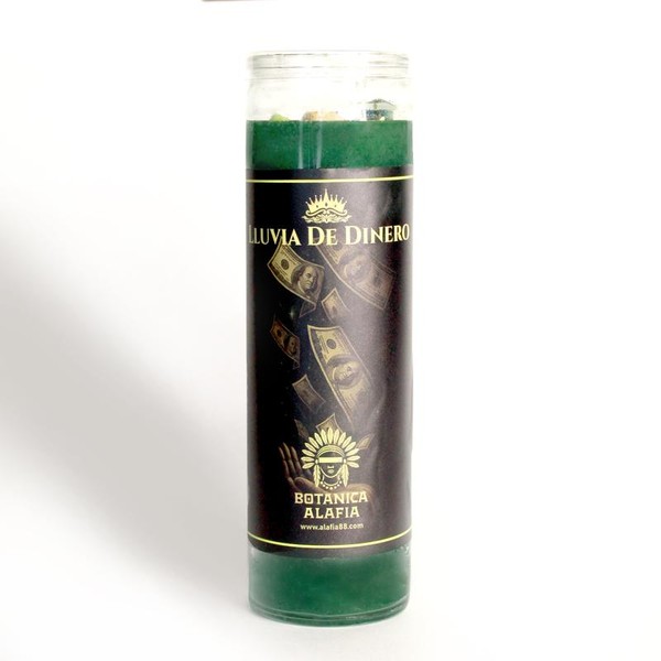 Raining Money Candle – Veladora Aromática LLUVIA DE DINERO (Green