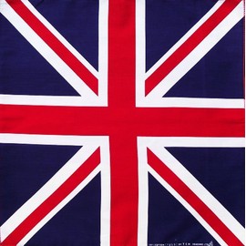 British Flag Union Jack UK England Biker Premium Bandana 22x22 Doo Rag BAN-0076