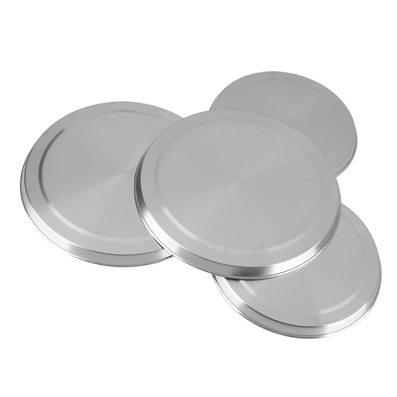4Pcs/Set Stainless Steel Kitchen Stove Top Burner Covers Cooker Protection