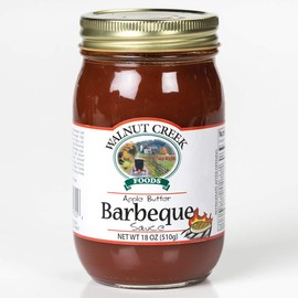 Walnut Creek Apple Butter Barbeque Sauce - Sweet and Tangy Original, 2 Jars
