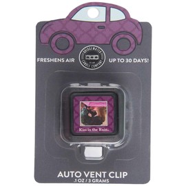 Bridgewater Candle Highly Fragranced Car Air Freshener Auto Vent Clip-Kiss In The Rain