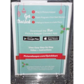 Picture Keeper Connect 16 GB Photo Backup Silver Flash Drive Android Apple NIP