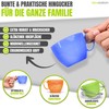 idea-station Plastic Cups Set of 12 – 200 ml –