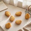 Vrthske 10-Cavity Madeleine Pan，Shell-Shaped Silicone Madeleine Molds for Baking Madeleine