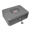 Reskal Grey Metal Cash Box 9 x 20 x 16