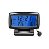 Car Temperature Dashboard Clock,Car Digital Clock Alarm Thermometer LED Clocks