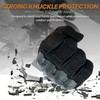 FOXKULL Tactical Gloves for Men, Touchscreen Motorcycle Gloves with Hard