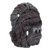 Gorilla Head Sculpture 6.3in Animal Head Figurine Resin Hollow Out