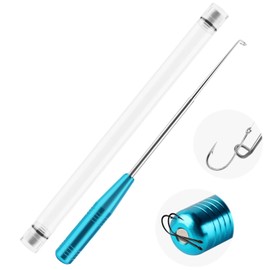 PENCHUAN Fishing Hook Remover, Stable Hook Remover, Stainless Steel Hook Remover, Fishing, Portable Fishing Hook Remover with Magnets, for Small and Large Hoe Remover for Fishing Accessories