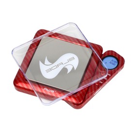 American Weigh Scales Blade Series 1200gram Limited Edition Carbonfiber Digital Pocket Scale 1200G X 0.1G (Red)