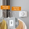 Dancrul Retractable Clothesline, Heavy Duty Clotheslines for Indoor and Outdoor,Wall