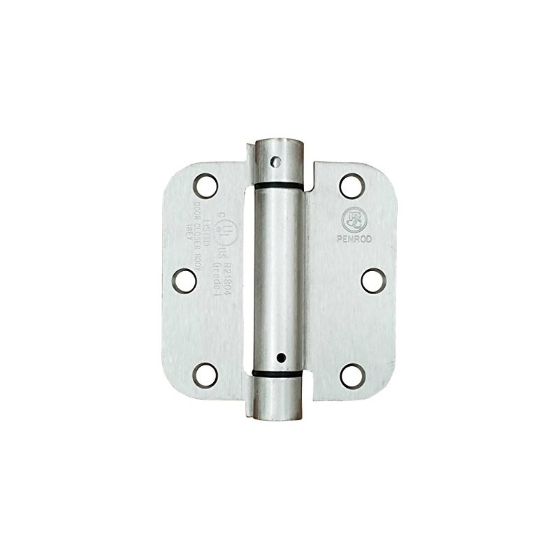 Penrod Spring Hinges for Doors, 3.5 Inch with 5/8 Inch