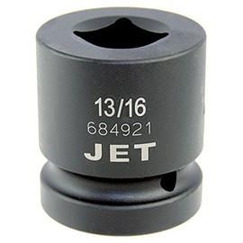 JET 684971-1-Inch Drive, 17mm, Regular, 4 Point, Metric Impact Budd Wheel Socket