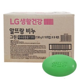 Altrang Soap Green 130g / 알뜨랑비누 그린 130g x 40개 세수비누 업소용비누 산도깨비 라벤더 비누 90g x 30개 세수비