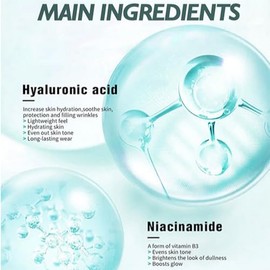 Primer de maquillaje, imprimación para la cara antes del maquillaje - 15 ml imprimación de cara mate hidratante nutritiva,Alejuee líquido, corrector de cobertura ligera para Shine & Smoothing, la mayo
