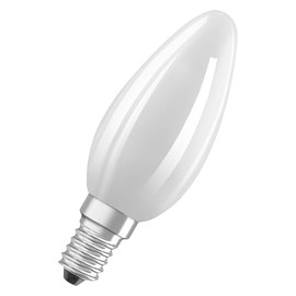 Osram OSRAM Hocheffiziente LED Lampen mit Energieeffizienz Klasse A, Vorteilspack mit 3 Leuchtmittel, ersetzt herk?mmliche 40W Glhbirnen, Kerzenform, warmwei?(2700K), E14, mattes Glas