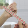 Cute Easter Egg Pink with Hearts Double-Sided Nail File Emery