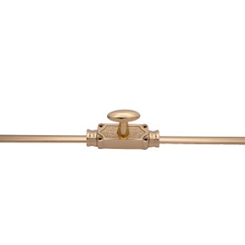 STALLION HARDWARE Polished Brass Cremone Bolt for Cabinet Hardware